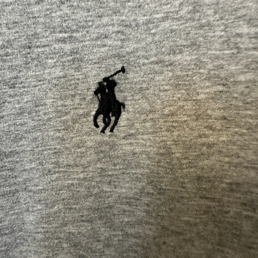 Polo Ralph Lauren Cotton Jersey Long-Sleeve Hoodie  small grey